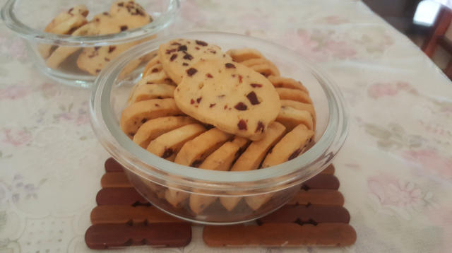 低糖少油版蔓越莓饼干