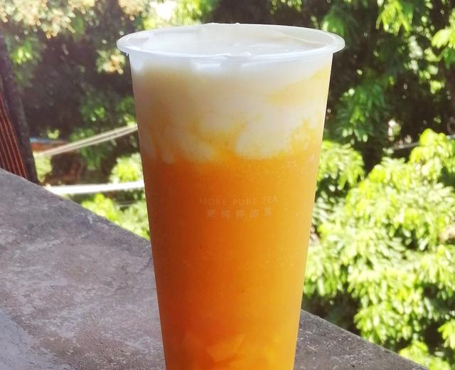 🔥芒果森林  •  一款比芝芝芒芒还要好喝的神仙饮品（含奶盖做法）
