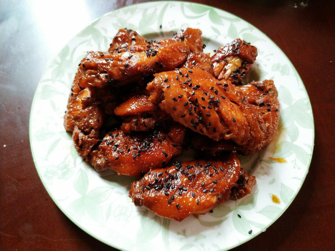 电饭锅蜜汁鸡翅