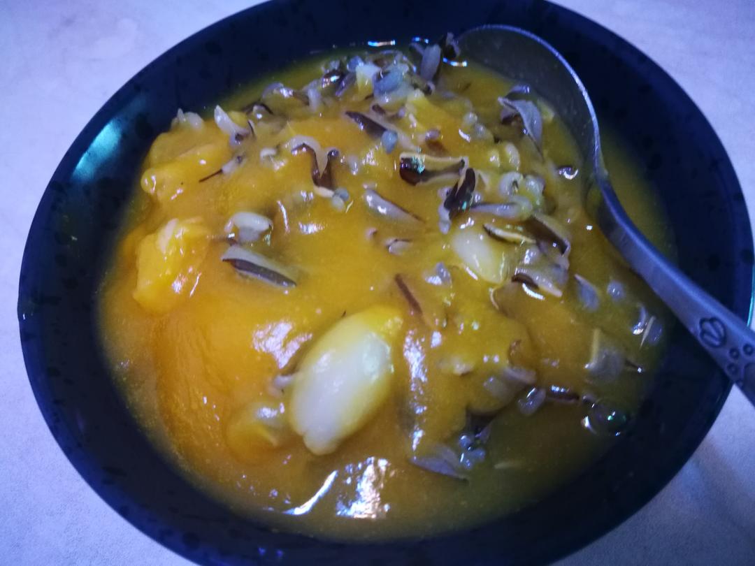 野米南瓜百合羹