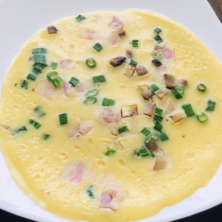 奶香葱花蛋饼（低筋面粉版）