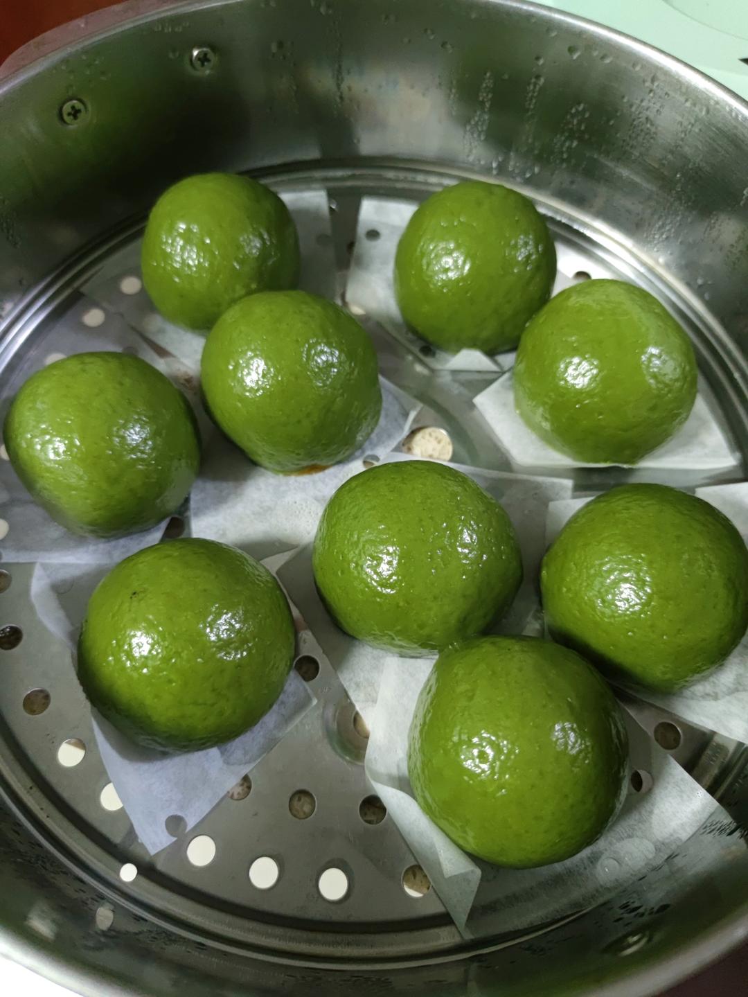 清明必吃的艾草青团