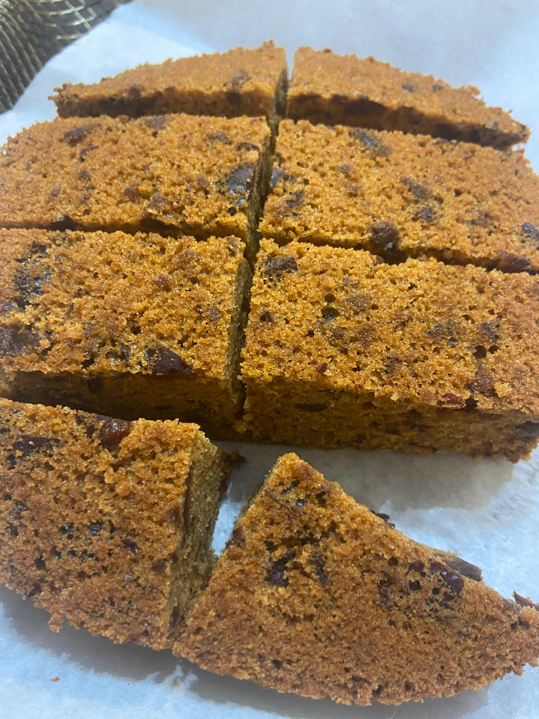 红枣糕—不放泡打粉和小苏打，照样松软香甜！