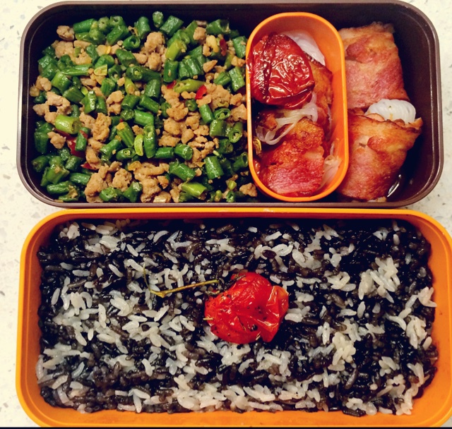 肉沫豆角下饭菜