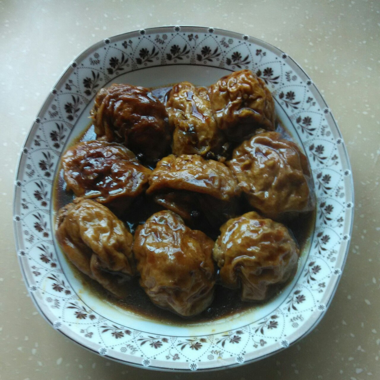 油面筋酿肉