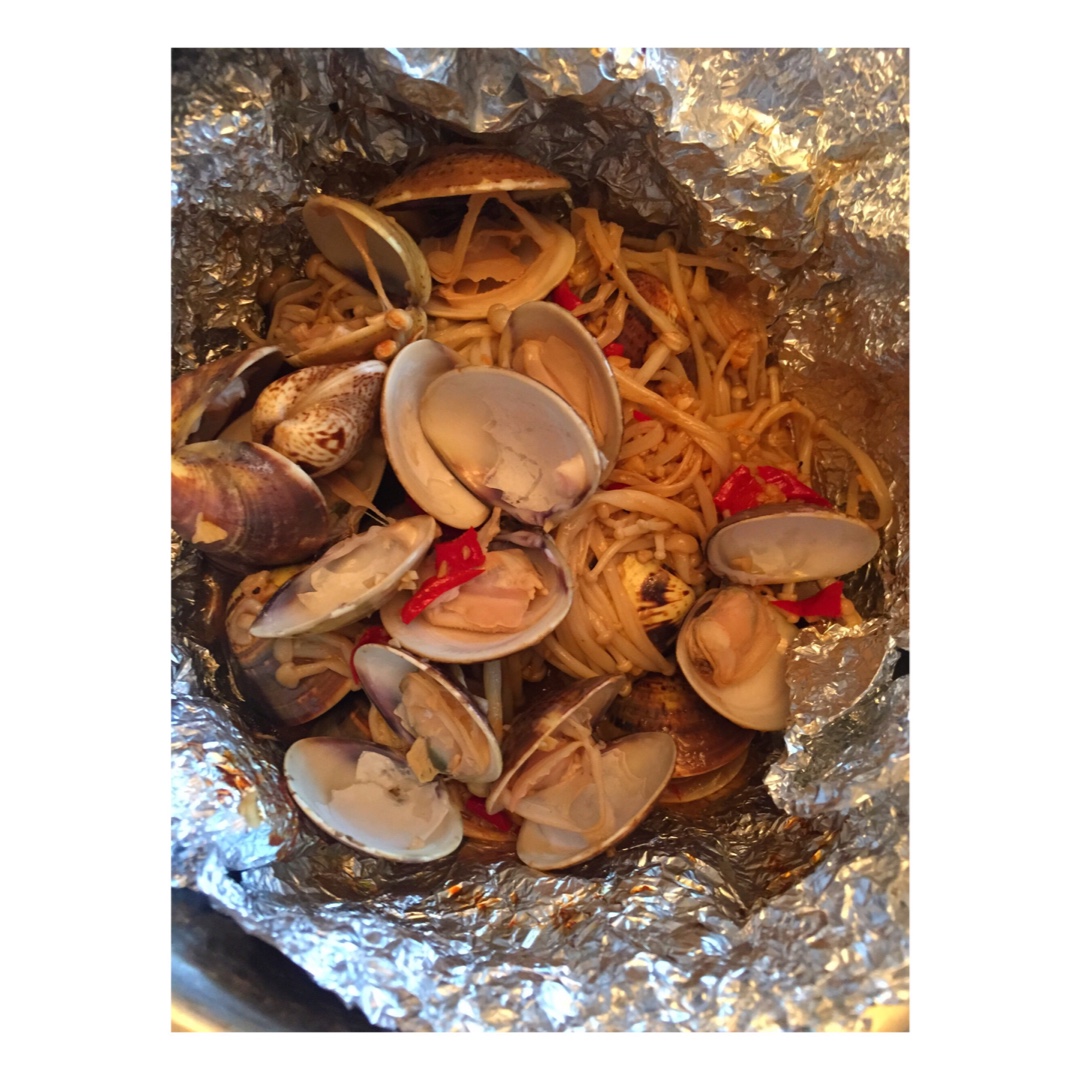 美味锡纸花甲螺（烤箱版）