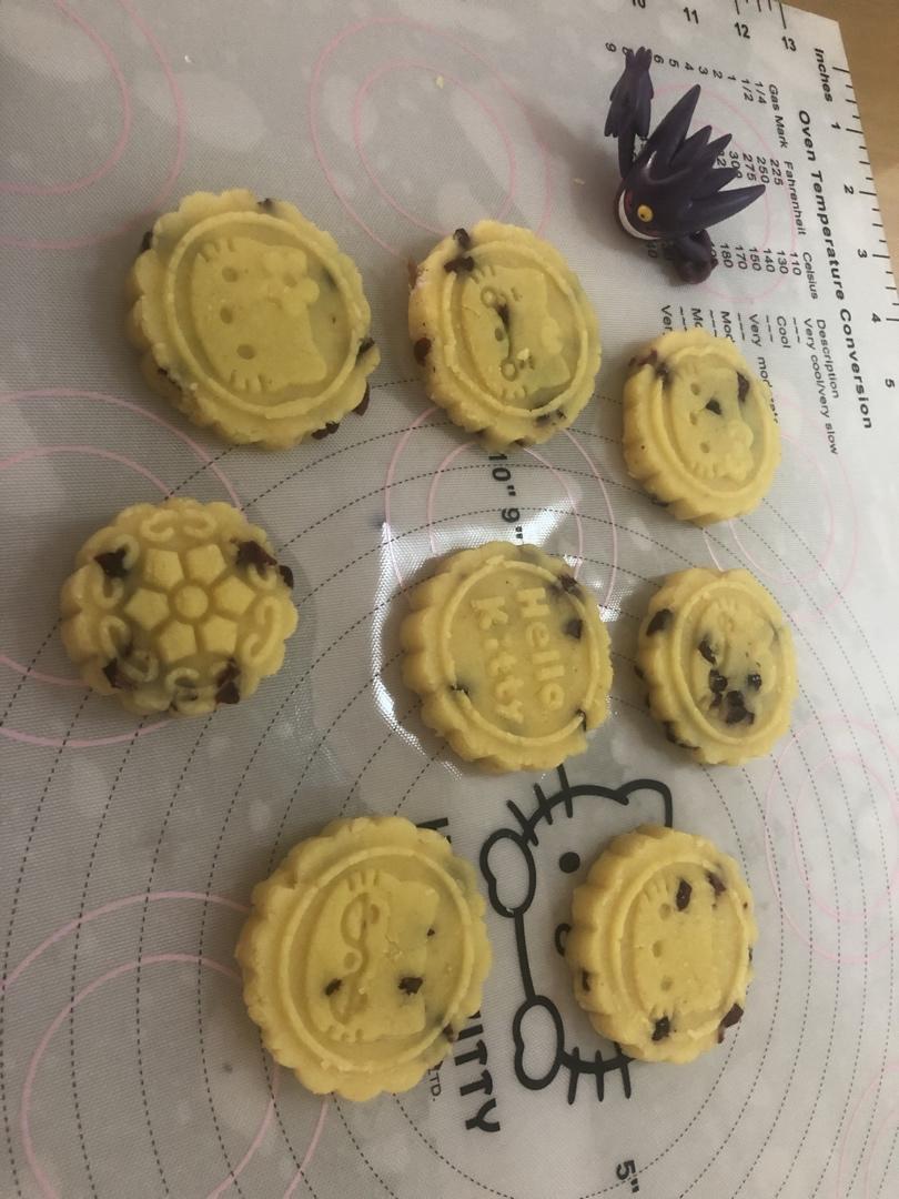 蔓越莓绿豆糕