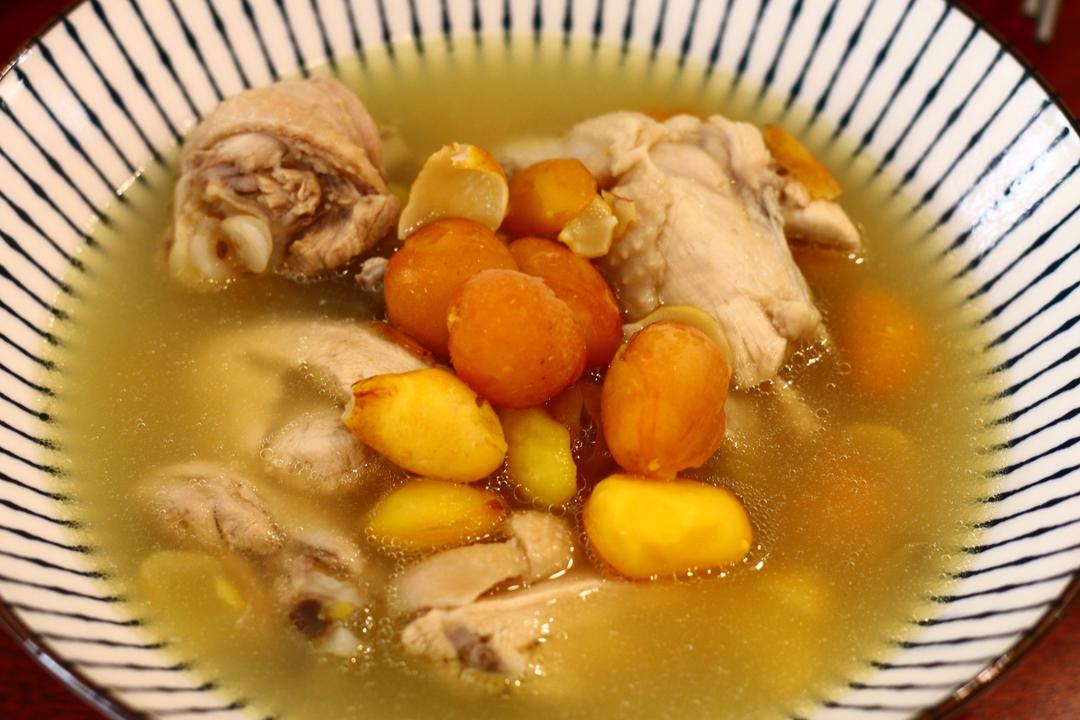 凤眼果94鸡汤6015比板栗还香甜的做法