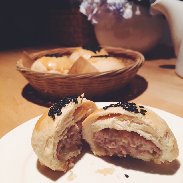 泳式鲜肉榨菜月饼