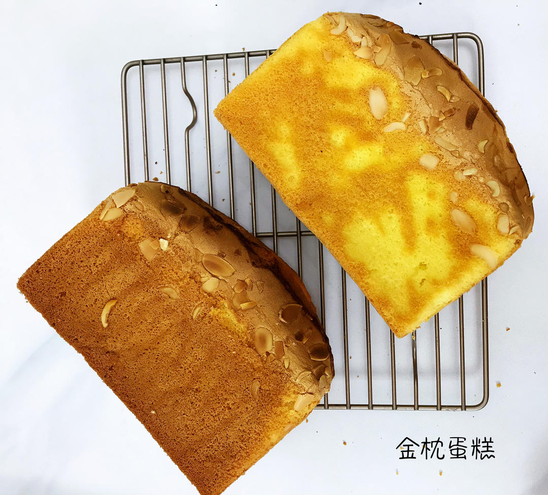 不回缩！不塌腰的牛奶金枕蛋糕