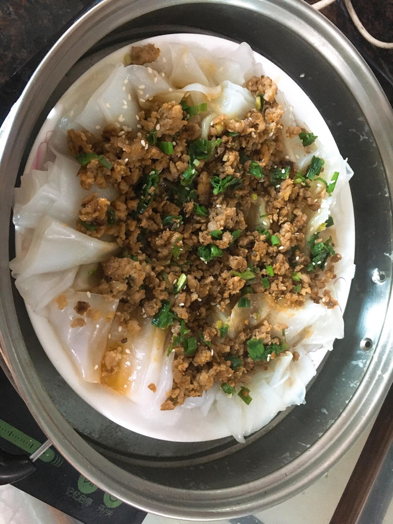 香菇肉沫蒸陈村粉