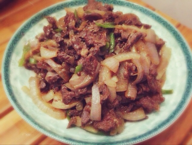 黑椒牛柳