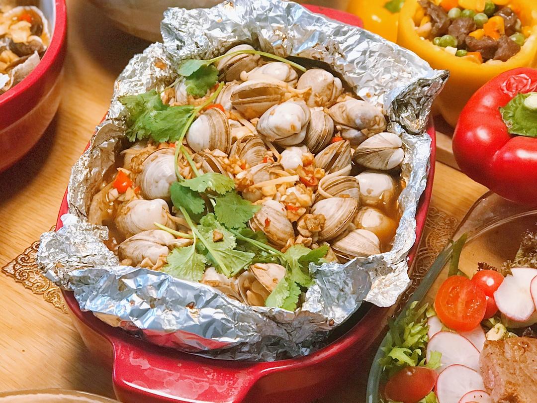 锡纸花甲/锡纸蛏子【曼食慢语】