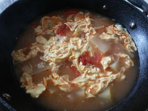 番茄冬瓜蛋汤的做法 步骤6