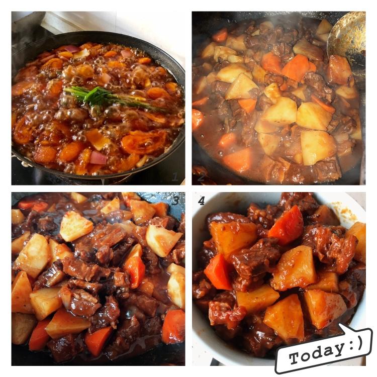 土豆炖牛肉