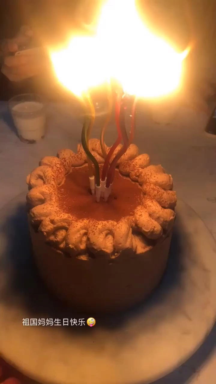 可可摩卡奶油蛋糕（香蕉馅）附可可戚风胚制作