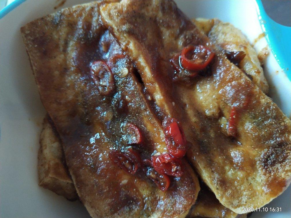 家庭版香煎铁板豆腐