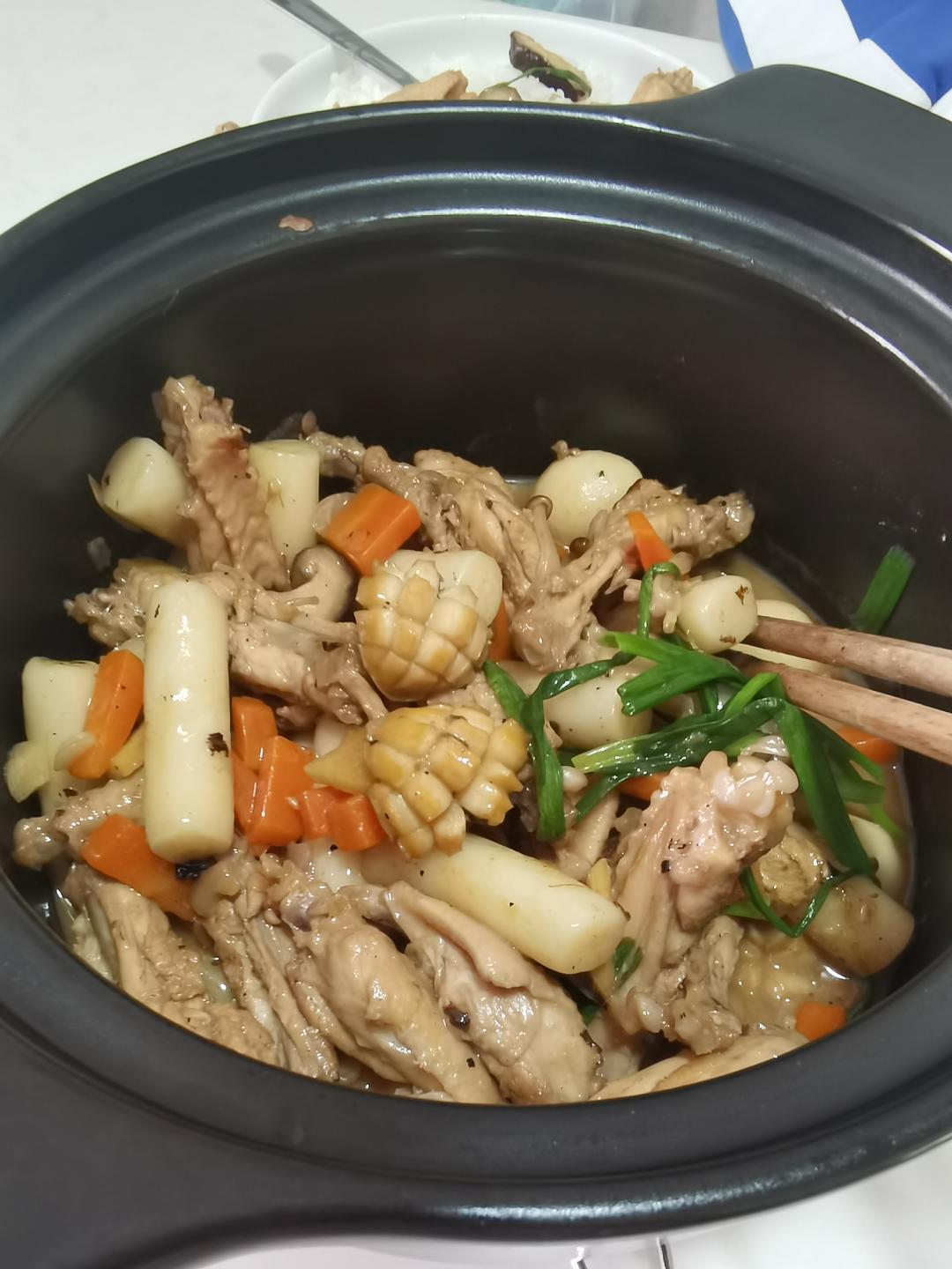 鲍鱼鸡翅煲（家庭版）