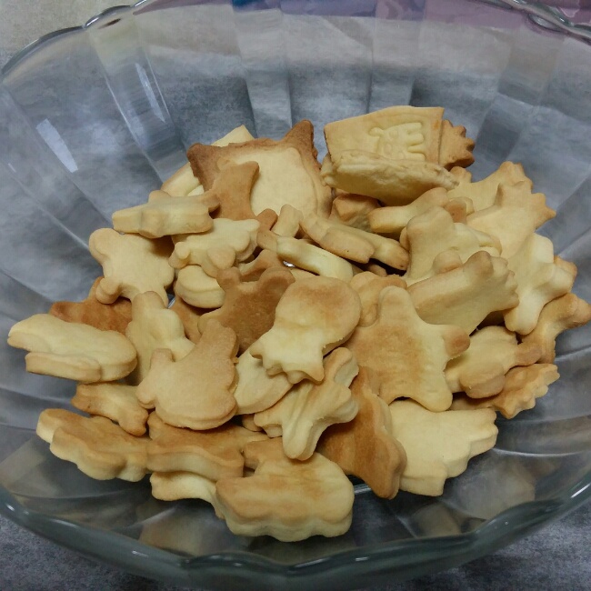 卡通黄油饼干