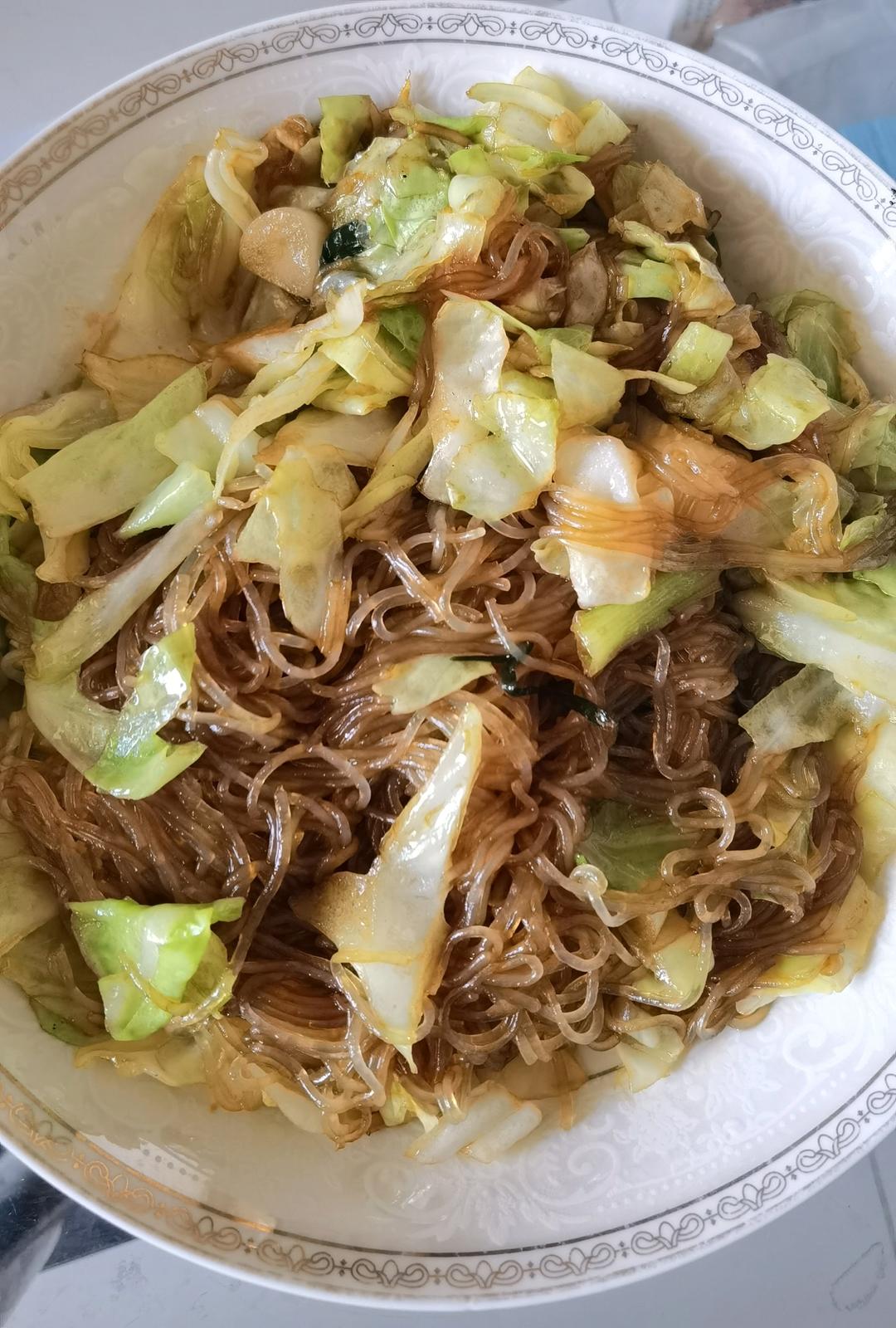 包菜粉丝（粉丝炒包菜）