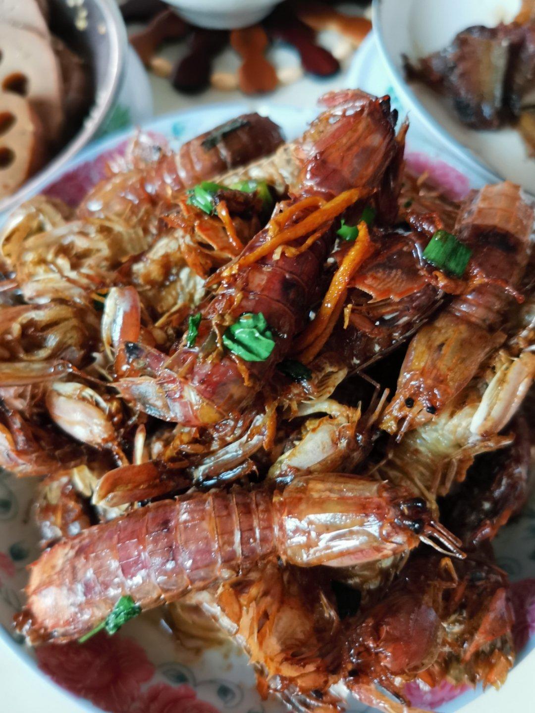 椒盐皮皮虾