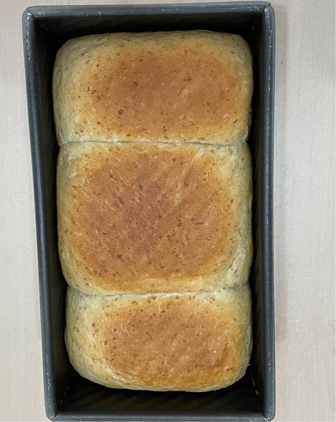 超简单的一次性发酵吐司🍞