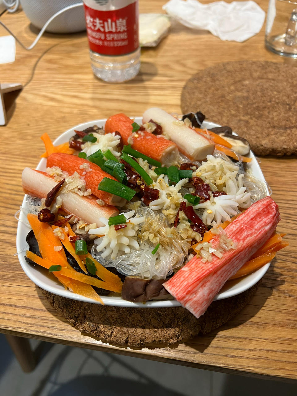 蒜蓉粉丝蒸蟹棒