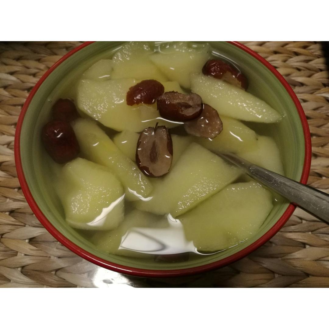 苹果大枣甜汤