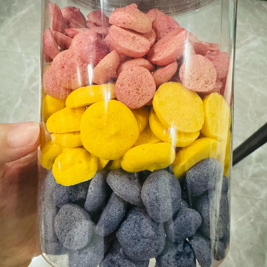 蓝莓溶豆-高颜值还带护眼功效的宝宝小零食