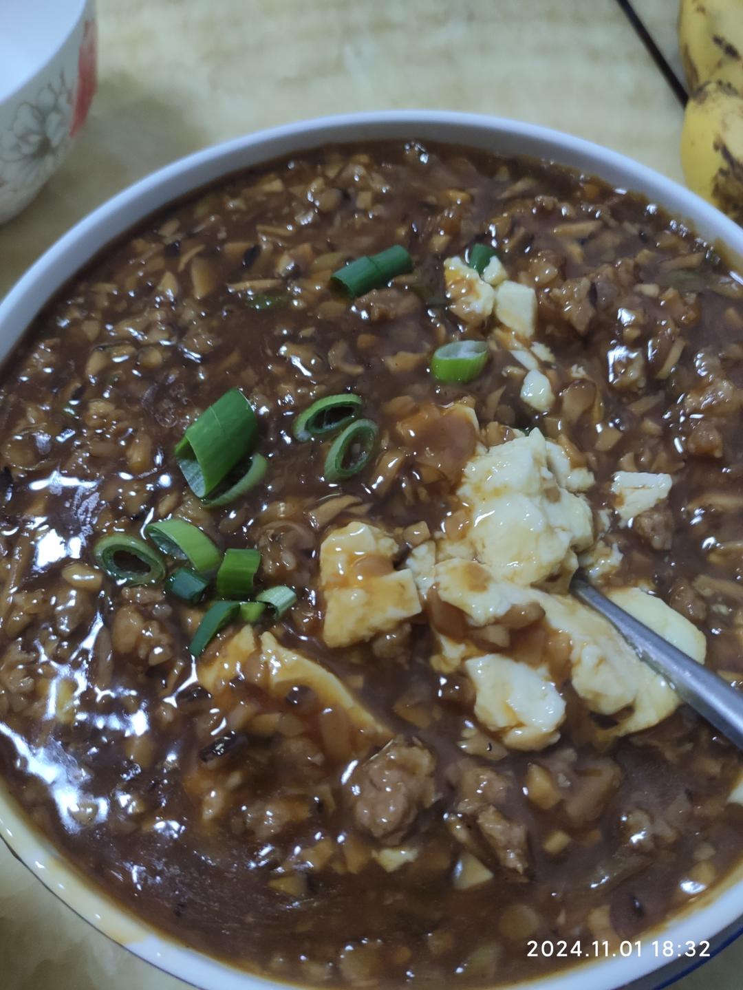 鸡蛋抱豆腐
