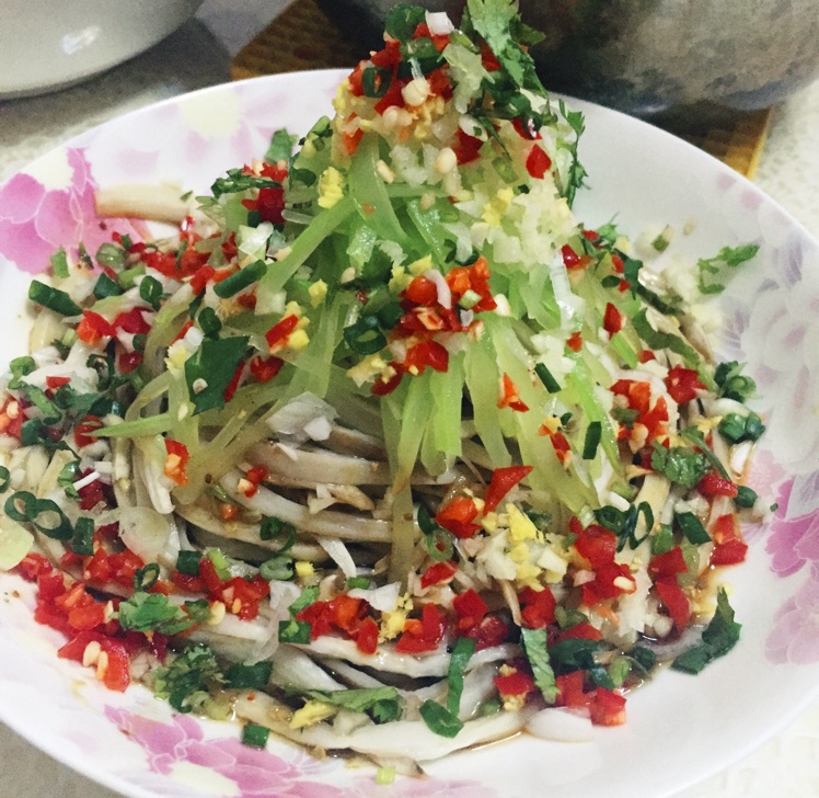 手撕杏鲍菇