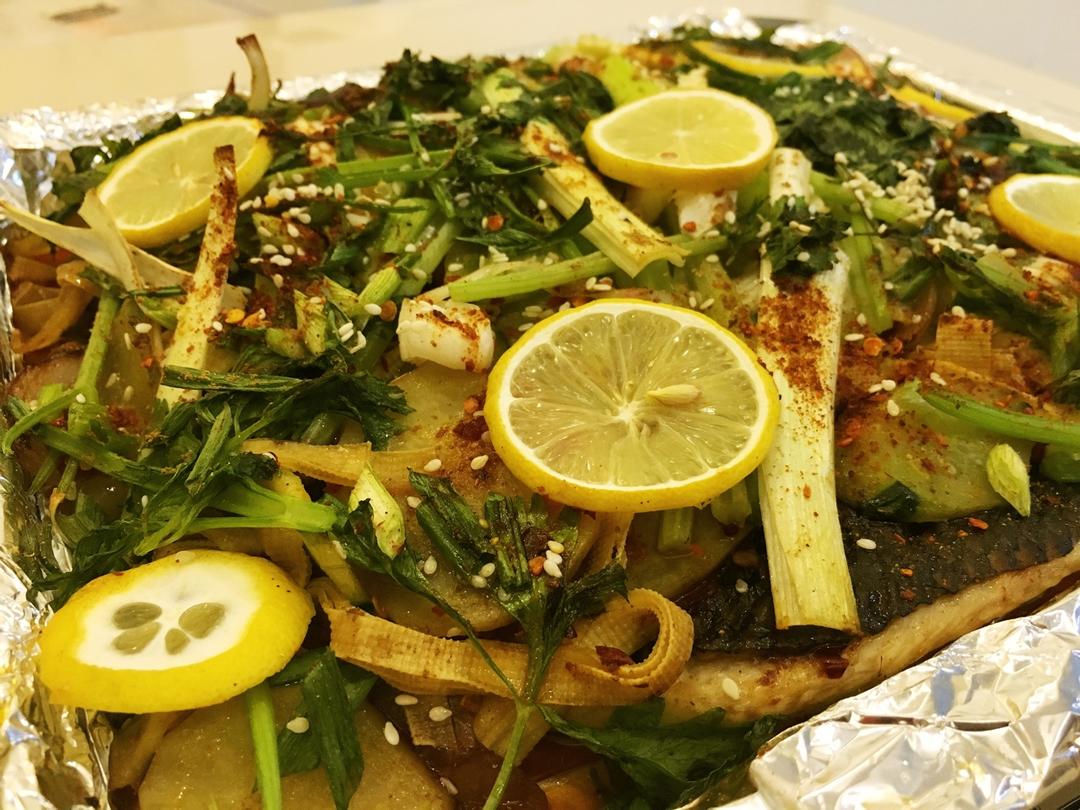 烤鱼（烤箱简单版）