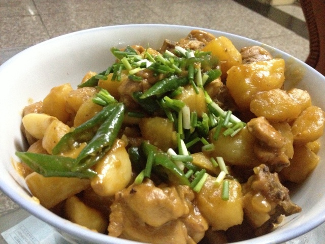 鸡块烧土豆