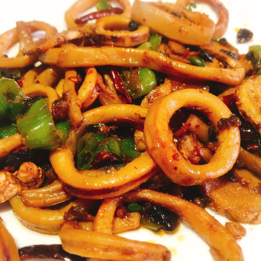 s--7做的最好吃的酱爆鱿鱼圈