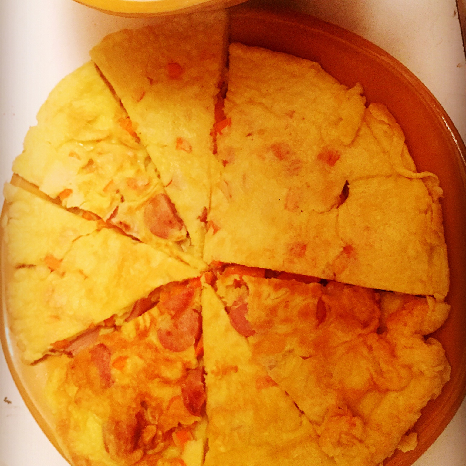 快手早餐之胡萝卜鸡蛋煎饼