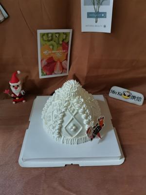 圣诞节帽子蛋糕的做法 步骤18