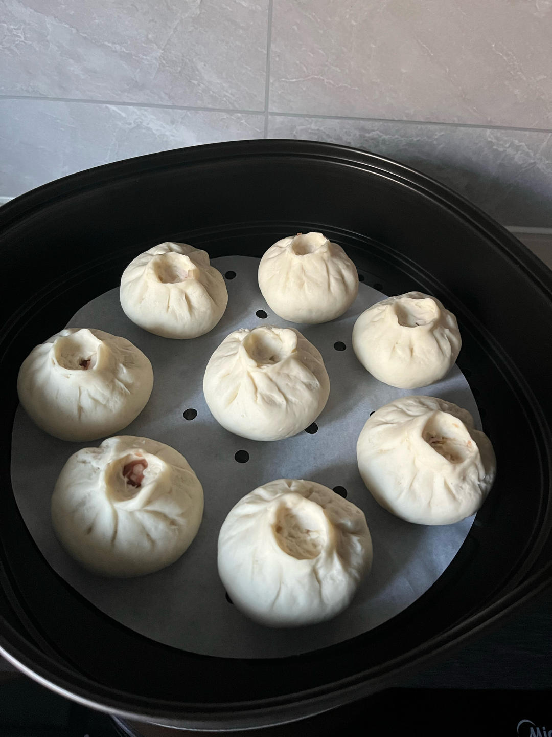 猪肉包子（附视频。一次性发酵。）