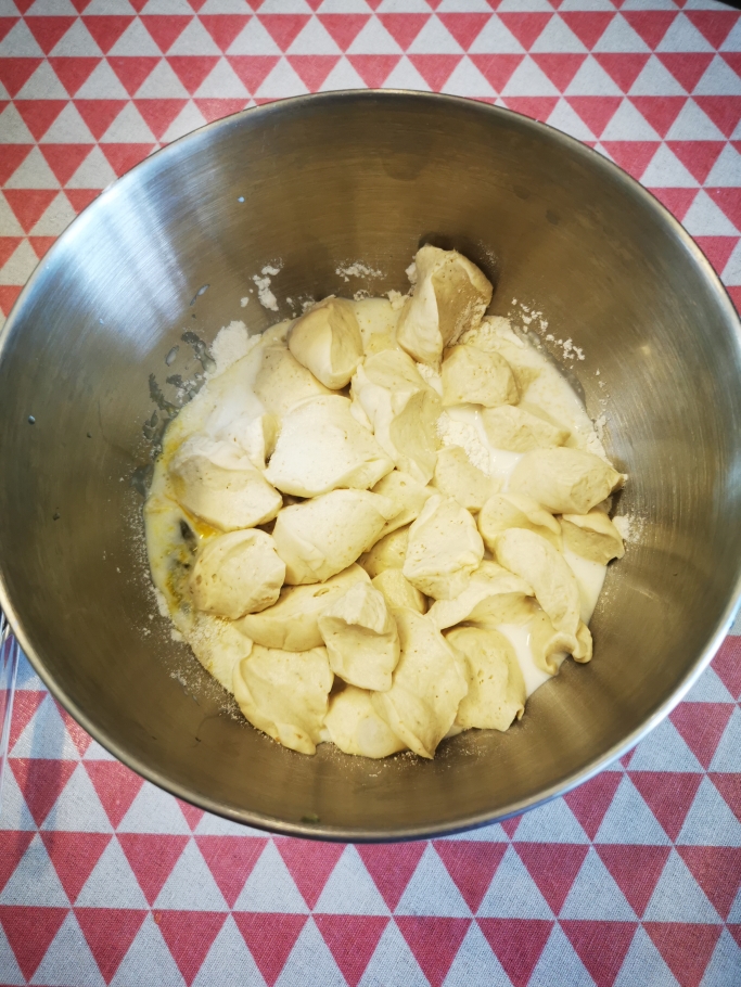 中种大理石紫薯吐司的做法 步骤3