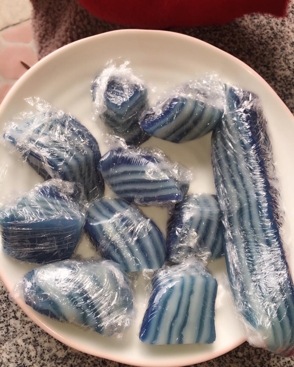 圣诞红丝绒液木薯粉牛奶千层糕（无须生熟浆）