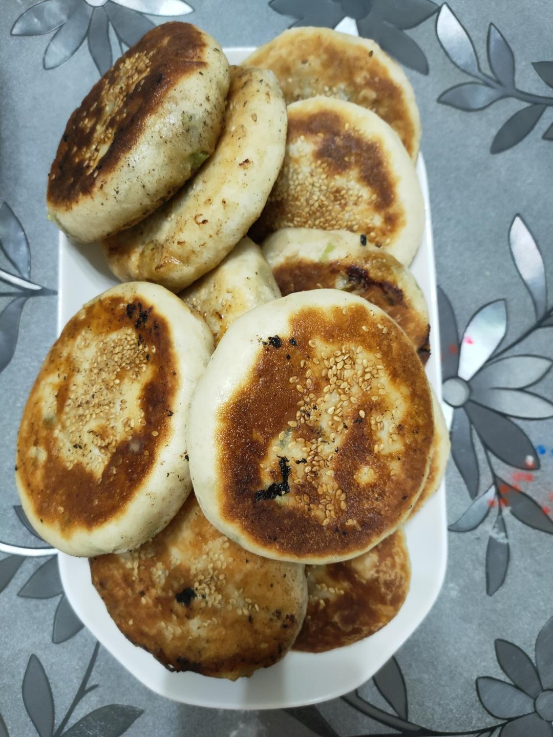 香酥诱人‼️的青椒鸡肉饼‼️新手零失败