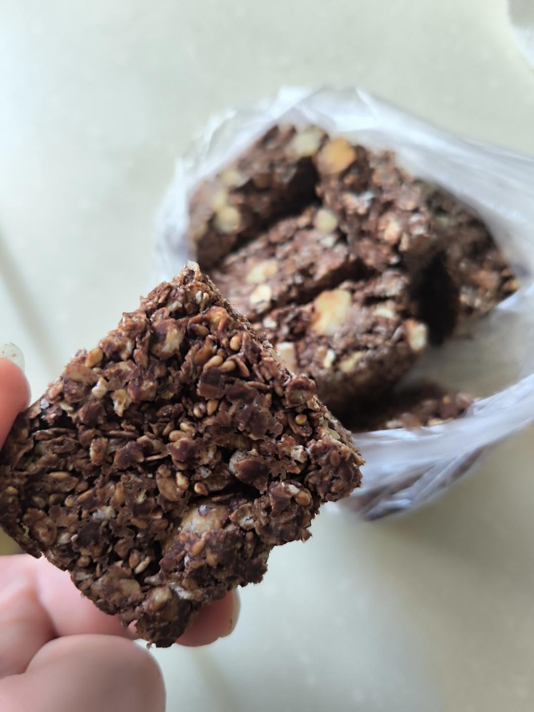 小白也能做的巧克力燕麦脆