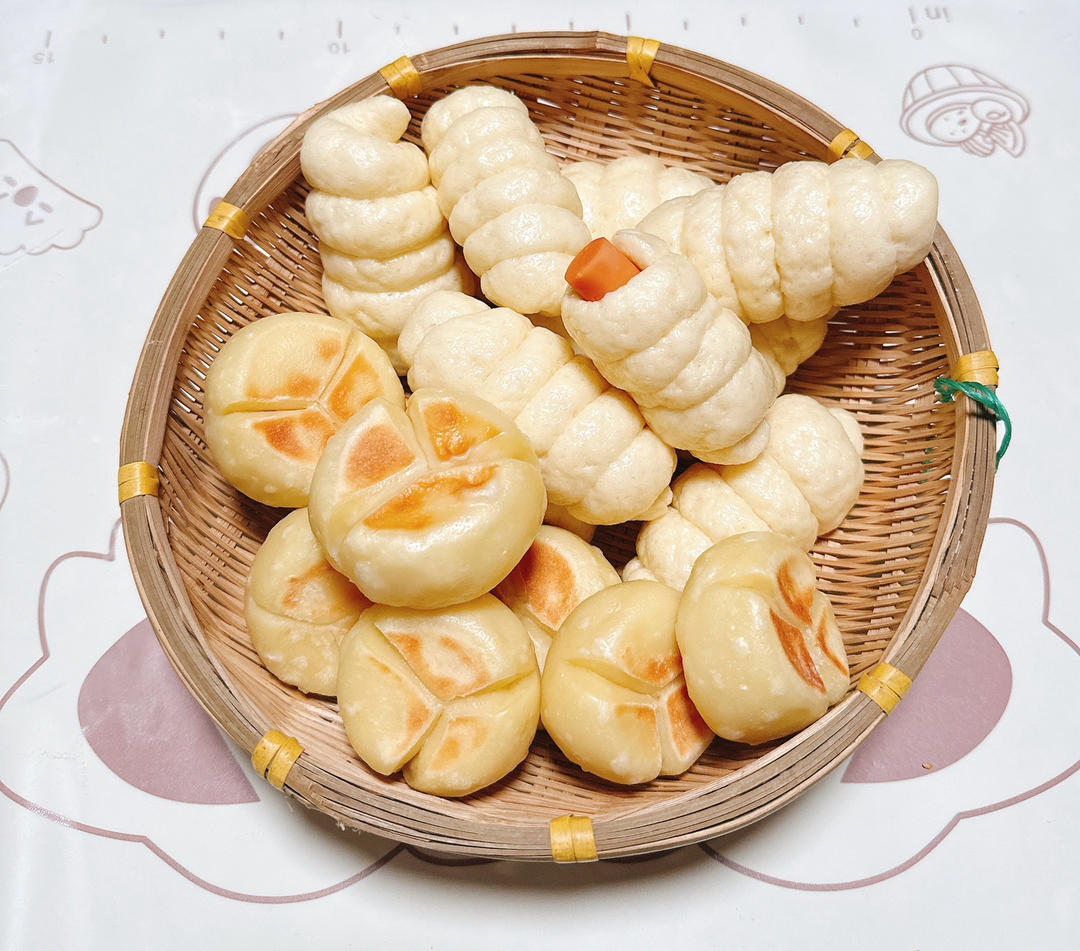 火腿肠馒头～孩子的早餐