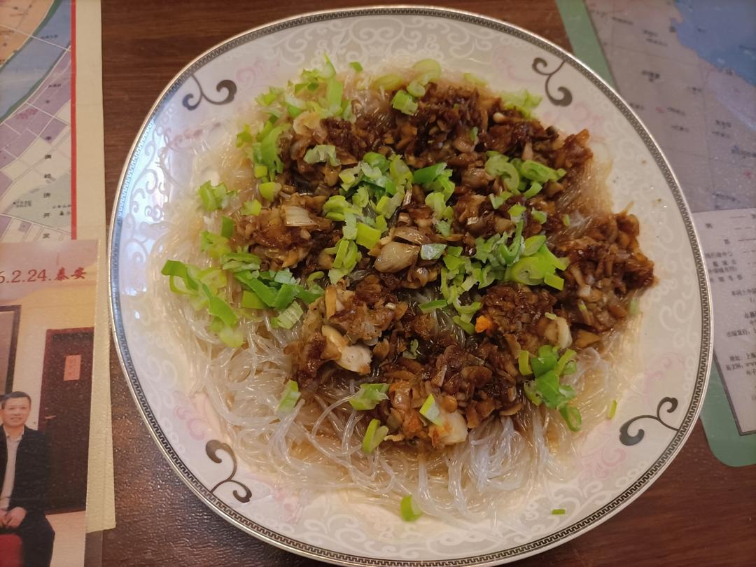 扇贝蒸粉丝