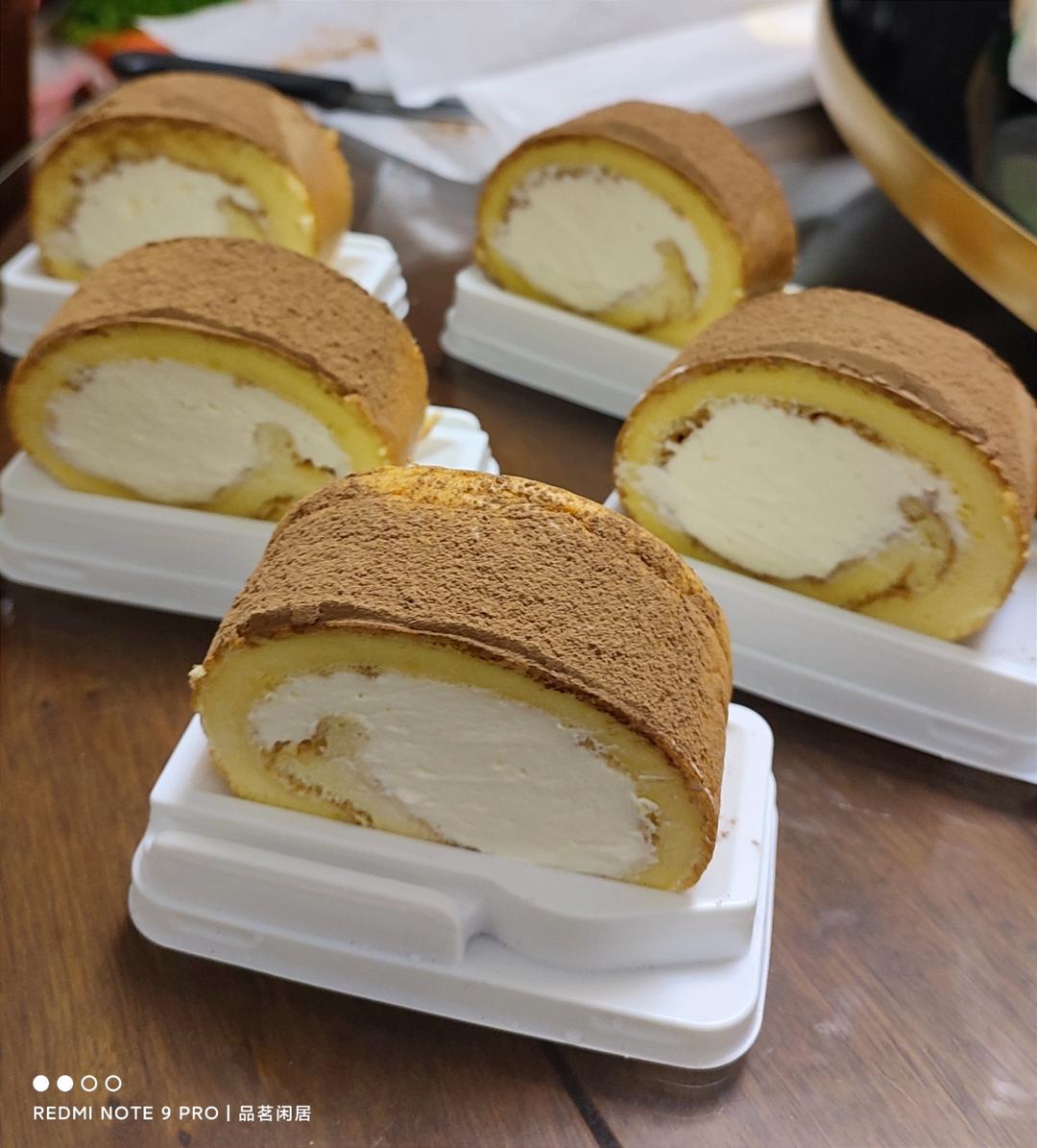 原味蛋糕卷