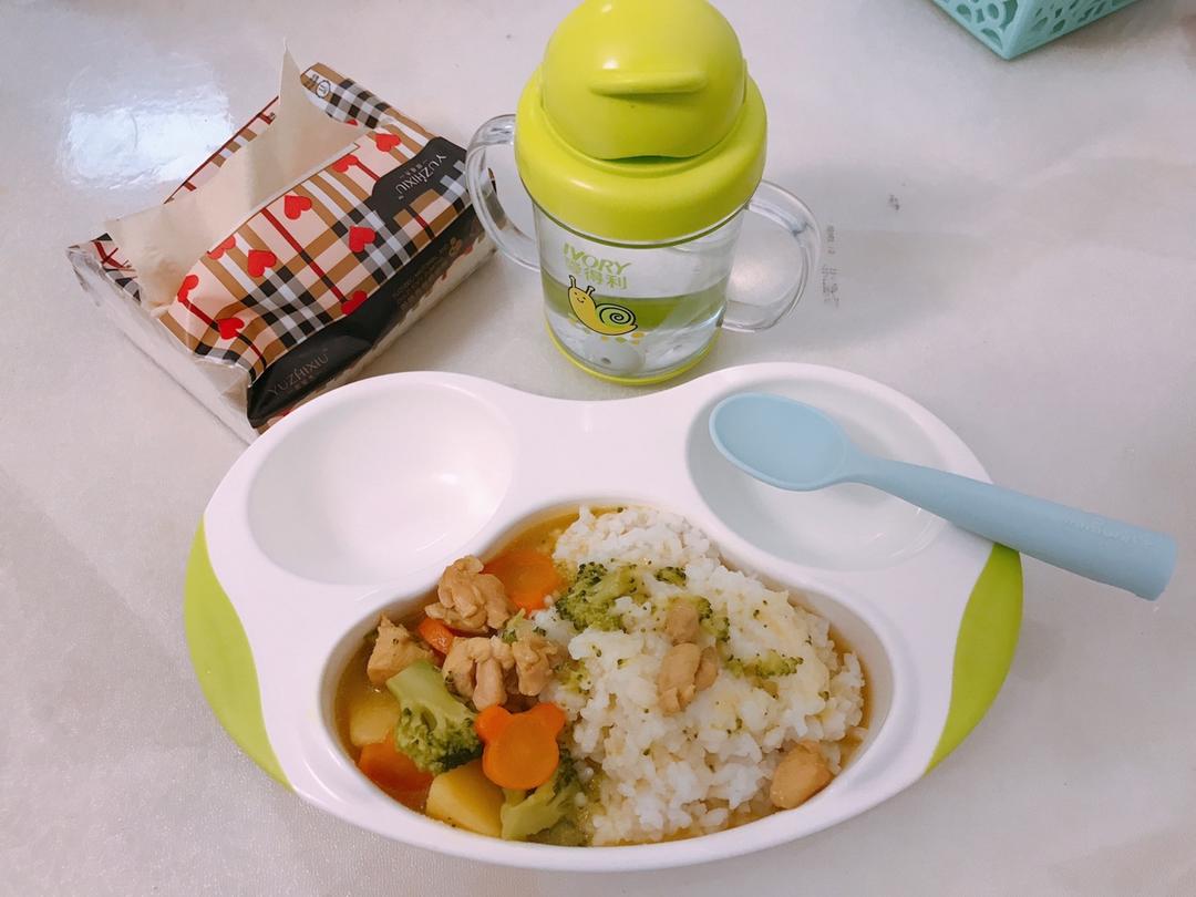 兔子/海豚咖喱鸡腿饭