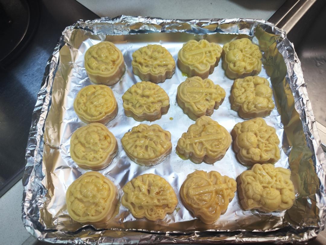 一口一个｜迷你酥皮月饼🥮低糖快手