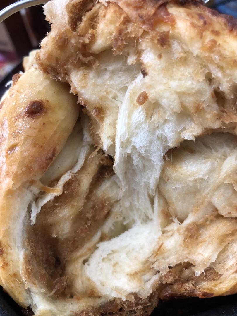 面包机版肉松芝士咸吐司（中种）