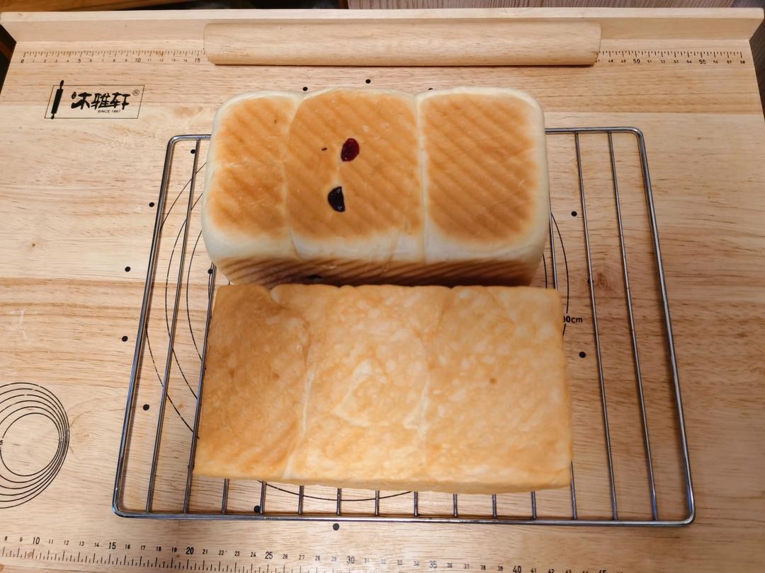 超软拉丝牛奶吐司🍞一次发酵