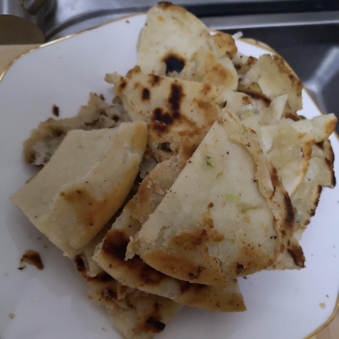 外酥内软千层葱花饼