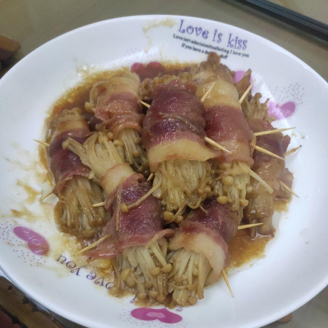 金针菇培根卷